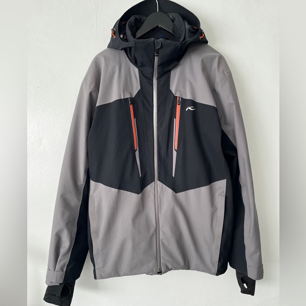 KJUS Slant Snow Jacket Ski Performance Outwerwear Size 54 Snowboarding